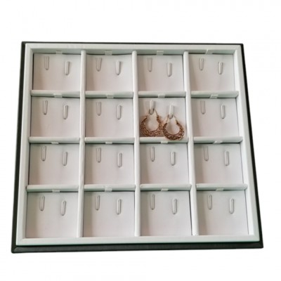 1/2 16 compartments 2 earring hooks